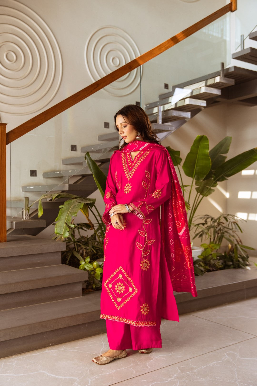 Stravi Ruby Work Suit Set