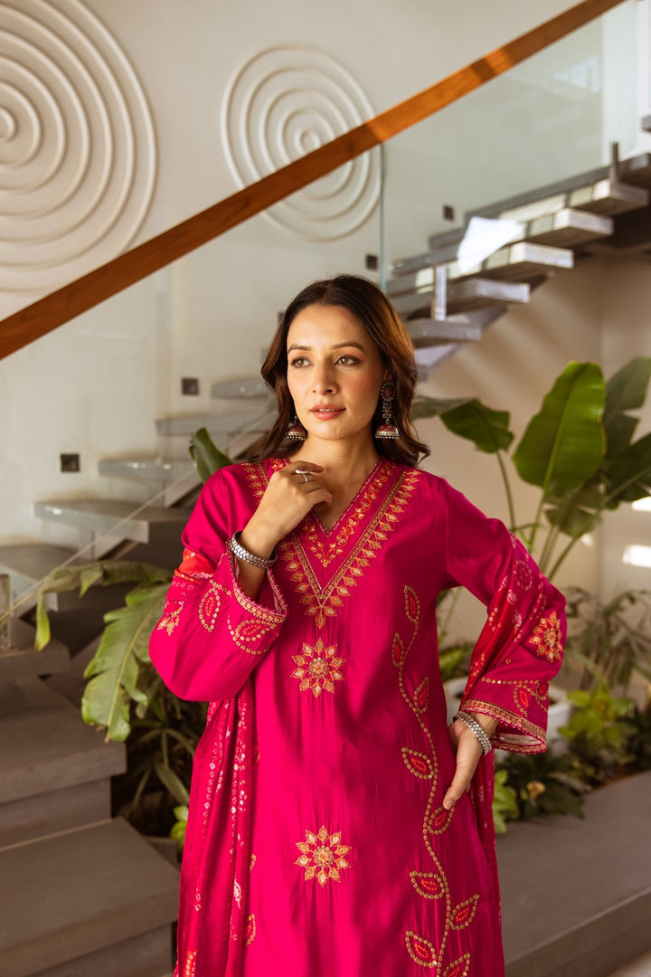 Stravi Ruby Work Suit Set