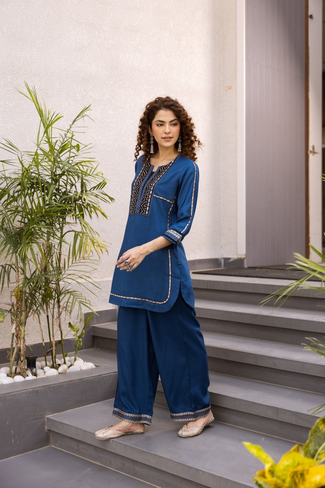 Stravi Tiffany Printed Co-ord Set