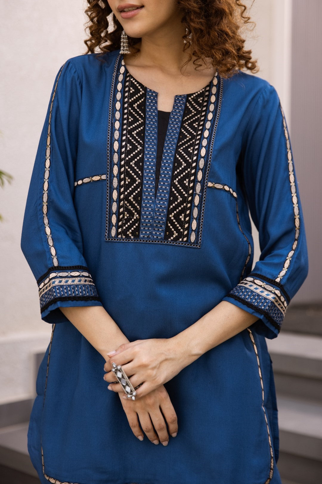 Stravi Tiffany Printed Co-ord Set