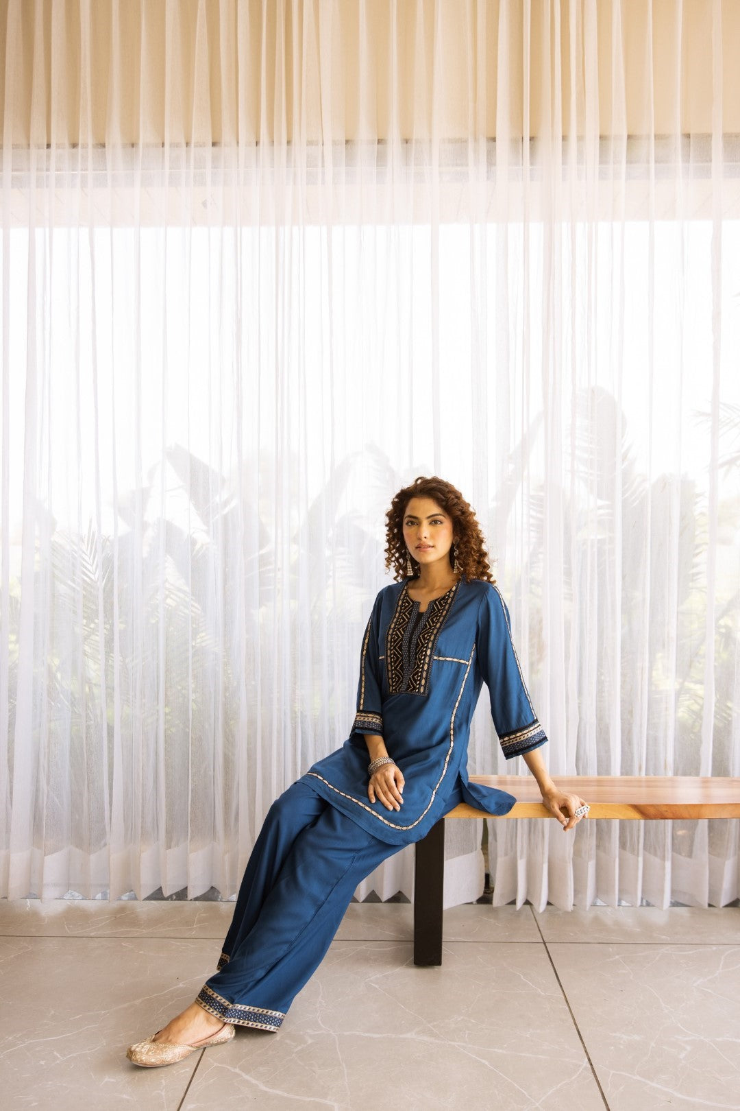 Stravi Tiffany Printed Co-ord Set