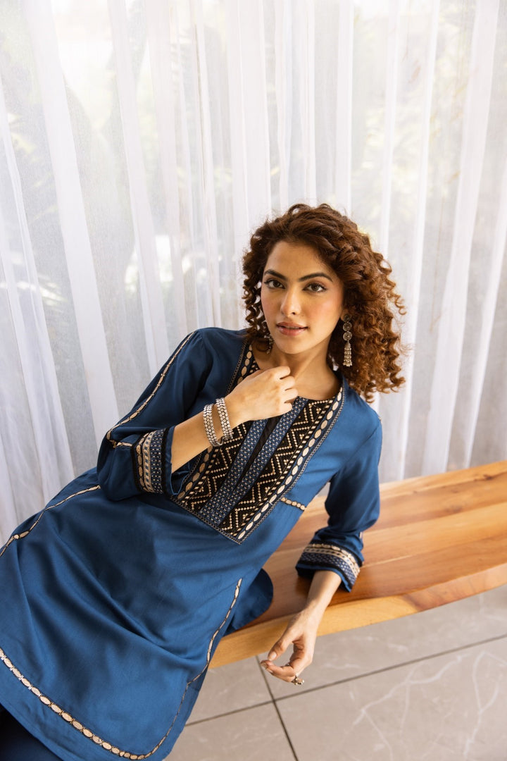 Stravi Tiffany Printed Co-ord Set