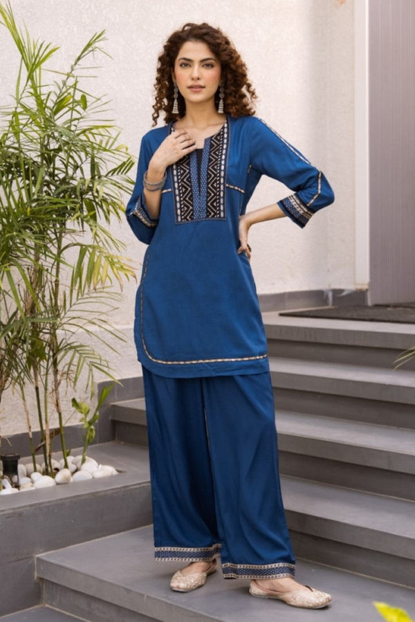 Stravi Tiffany Printed Co-ord Set