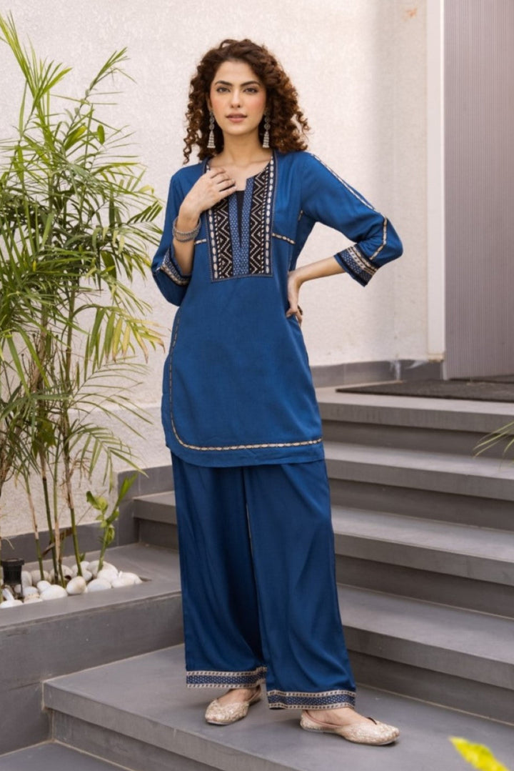 Stravi Tiffany Printed Co-ord Set