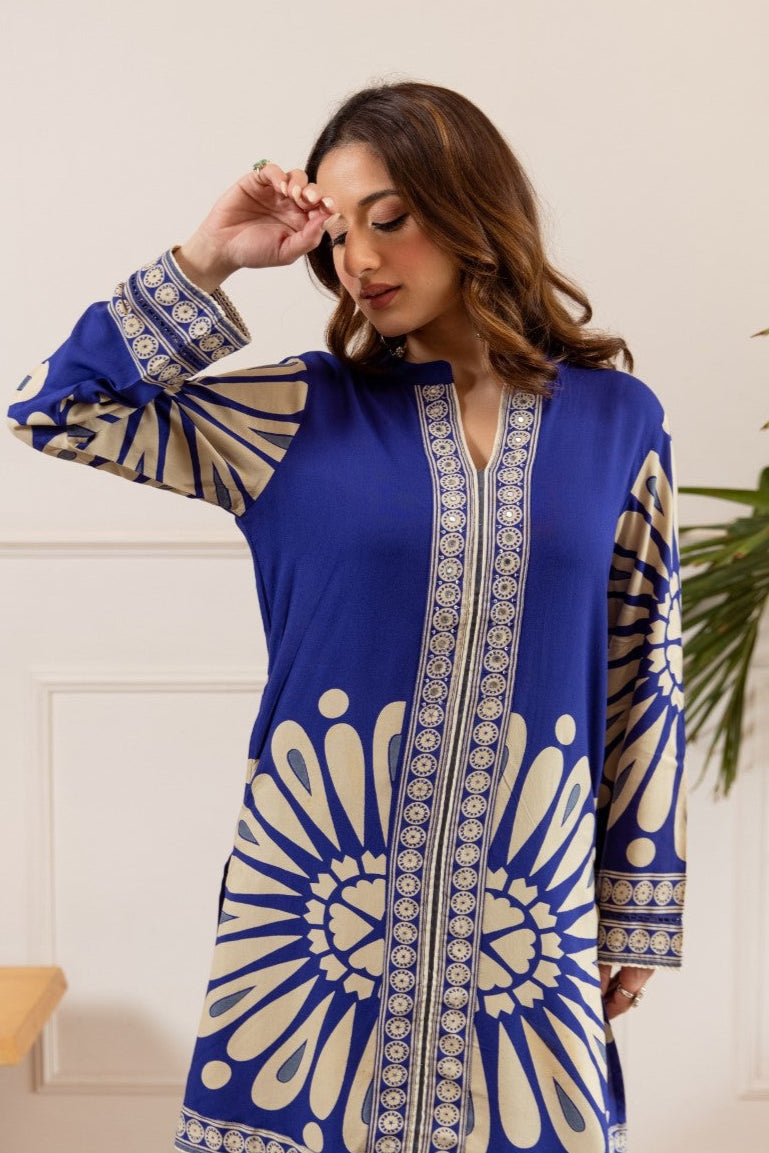 Sonpal trypan printed co-ord set