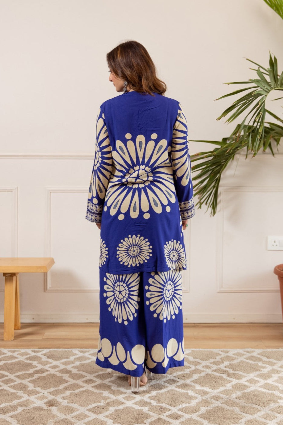 Sonpal trypan printed co-ord set