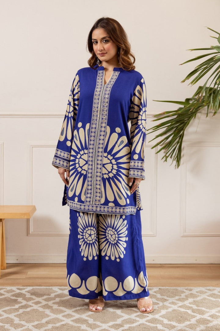 Sonpal trypan printed co-ord set