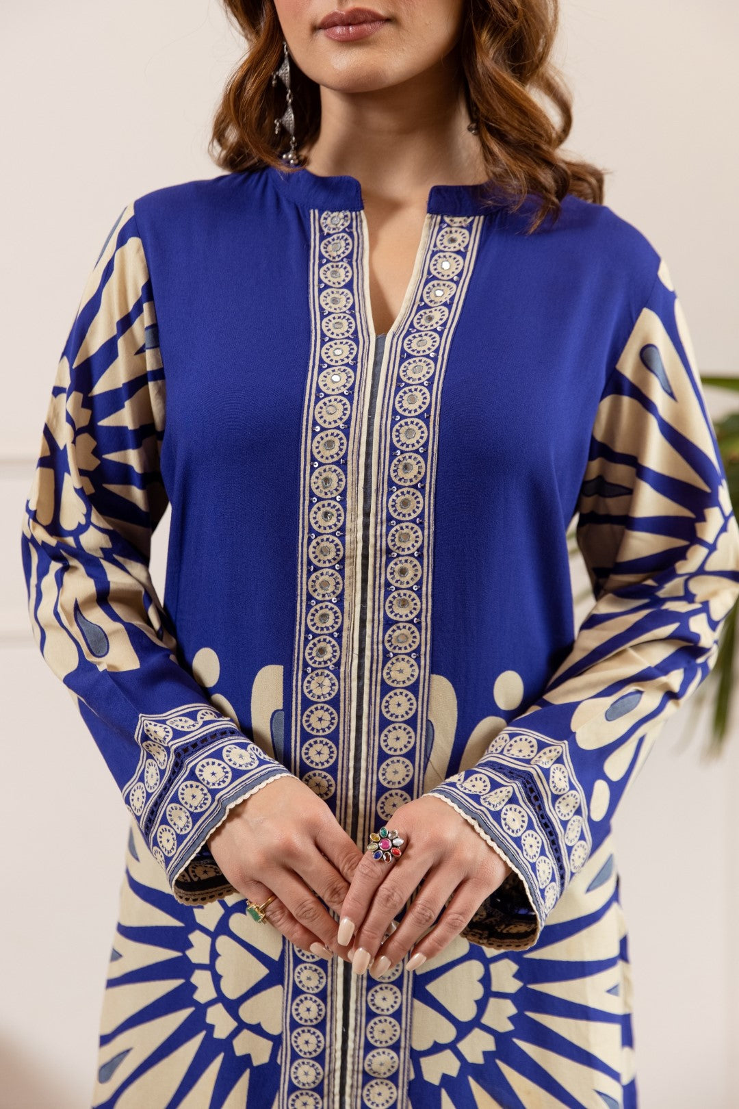 Sonpal trypan printed co-ord set