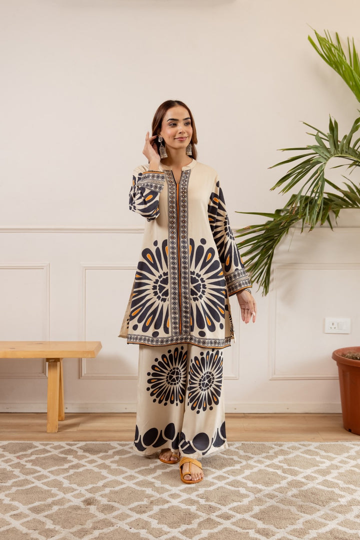 Sonpal frost printed co-ord set