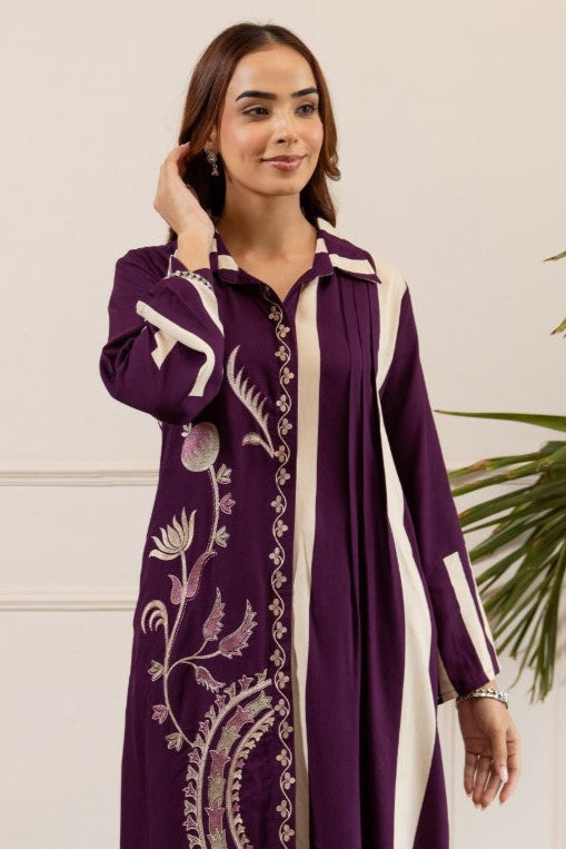 Sonpal Jam Embroidery Co-ord set