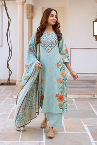 Kamli jay printed suit set