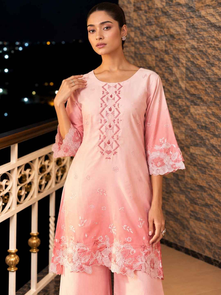 Ira salmon embroidery co-ord set