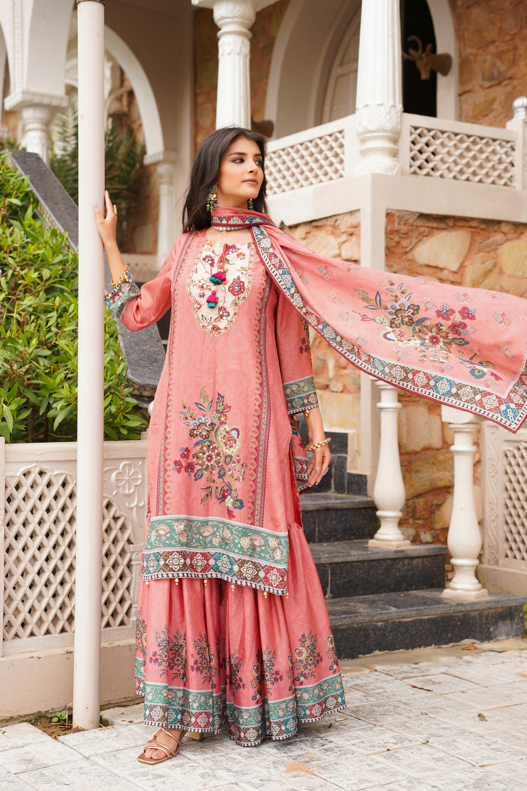 Baga Brink Premium Sharara Set