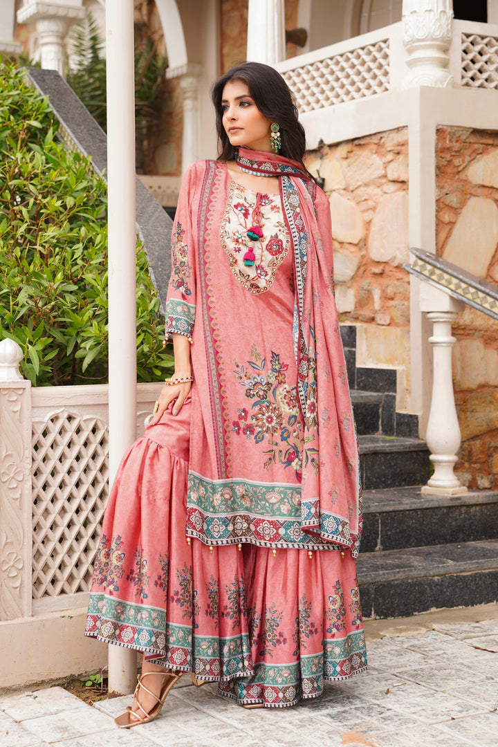 Baga Brink Premium Sharara Set
