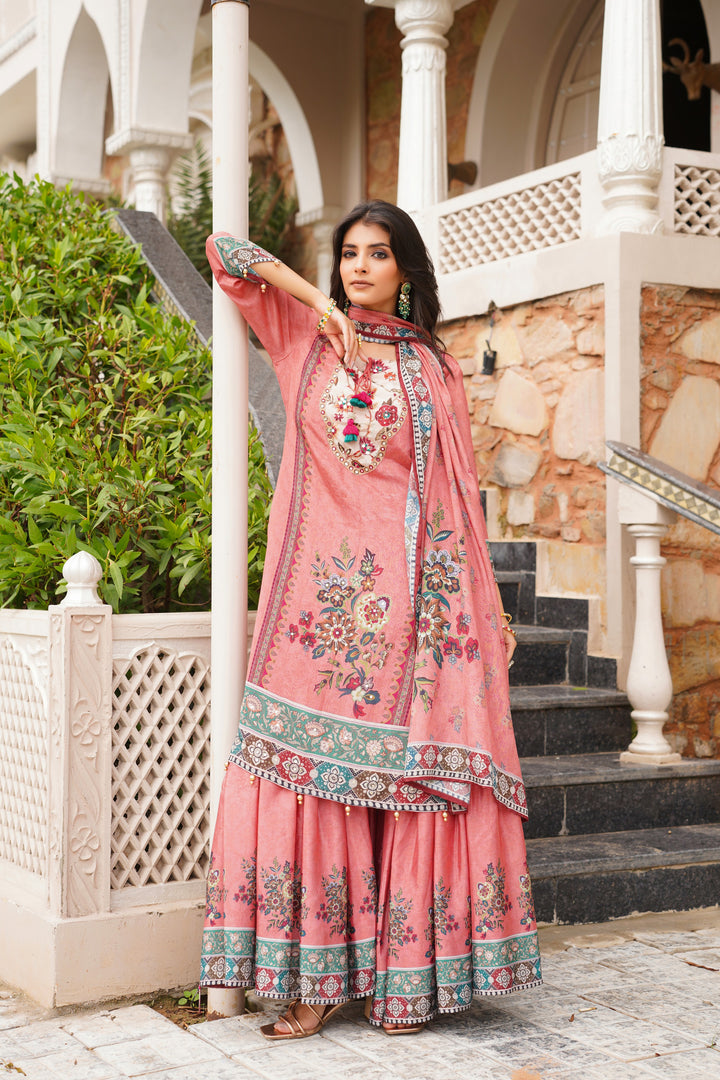 Baga Brink Premium Sharara Set