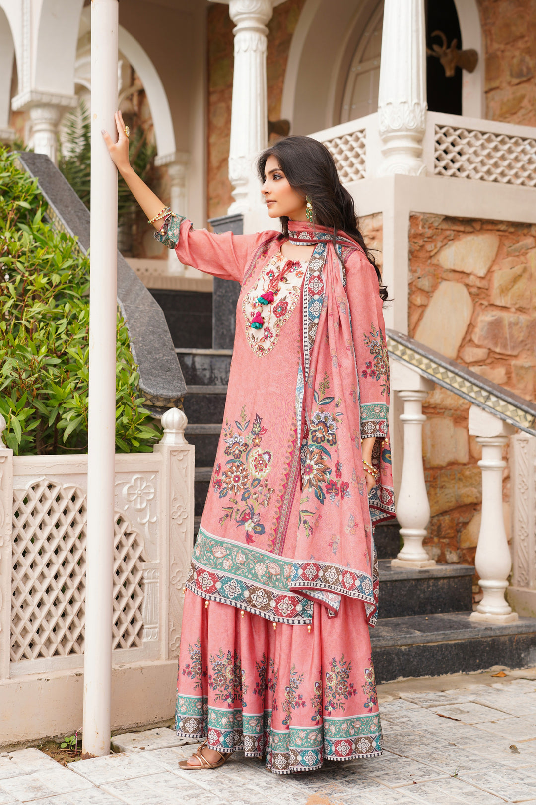 Baga Brink Premium Sharara Set