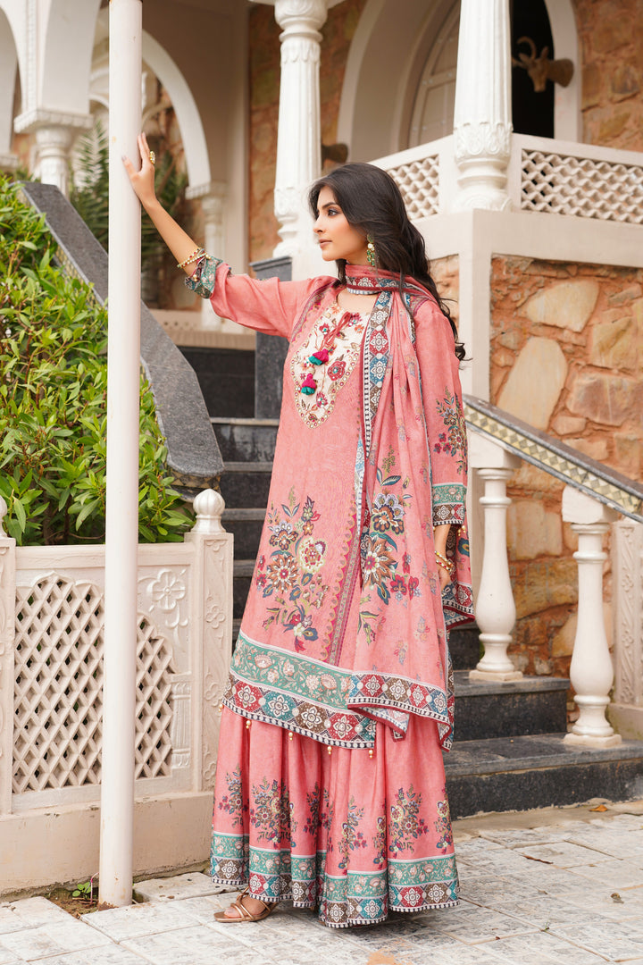 Baga Brink Premium Sharara Set