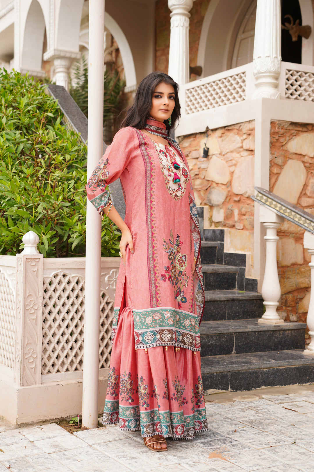 Baga Brink Premium Sharara Set