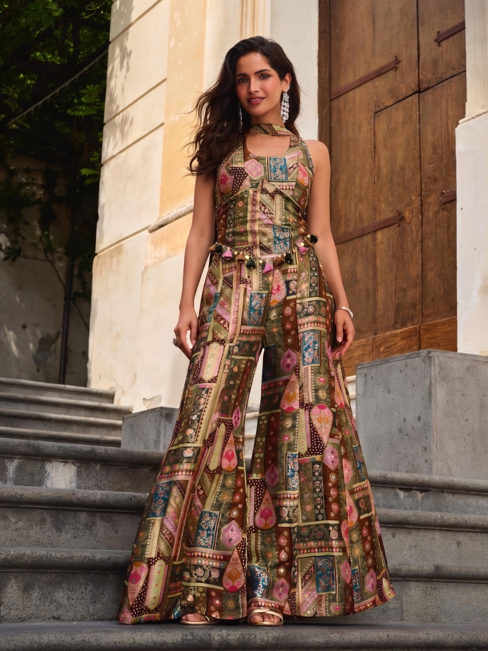 Jovita jade 3 pc fusion wear set
