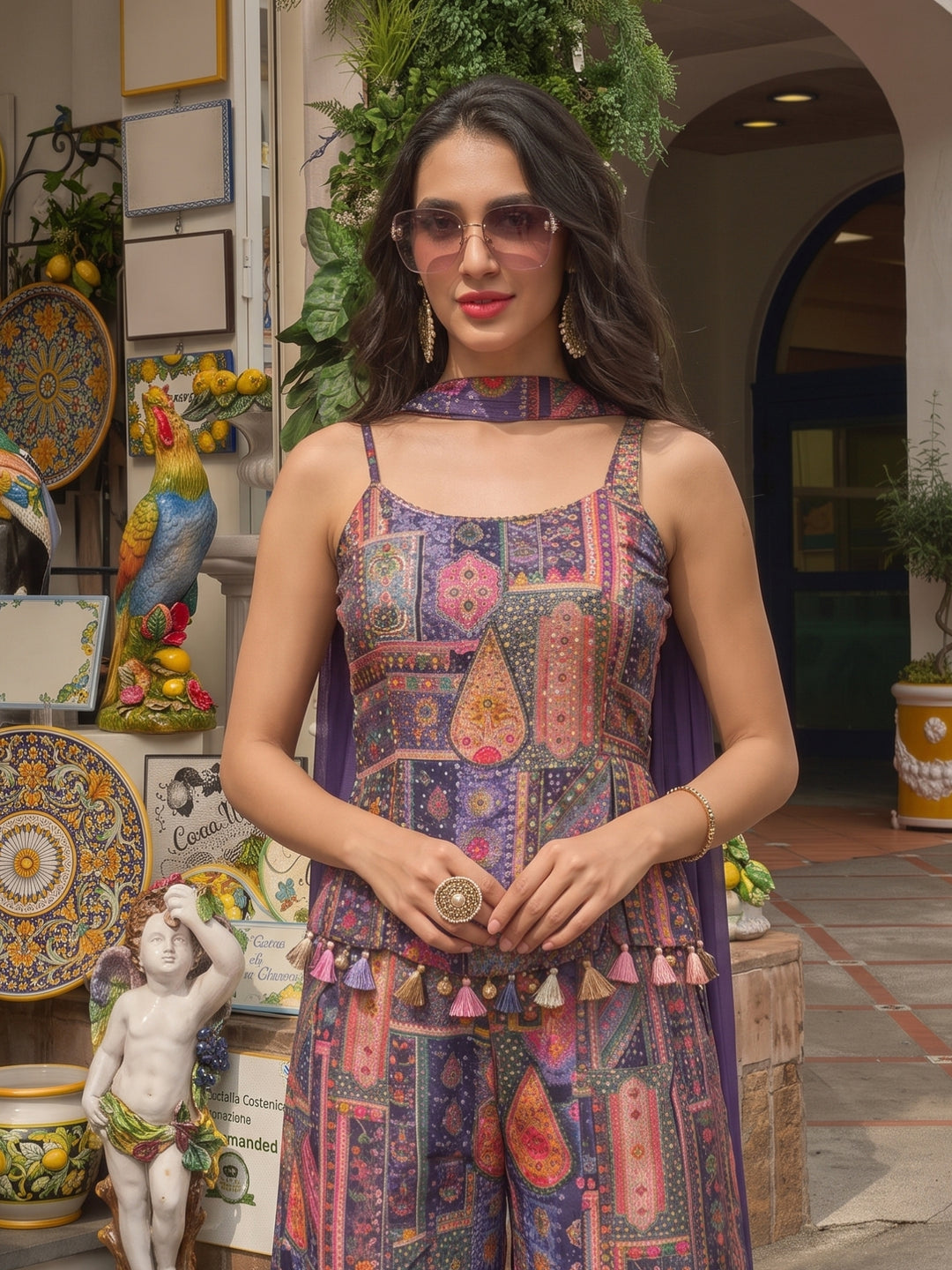 Jovita thistle 3 pc fusion wear set