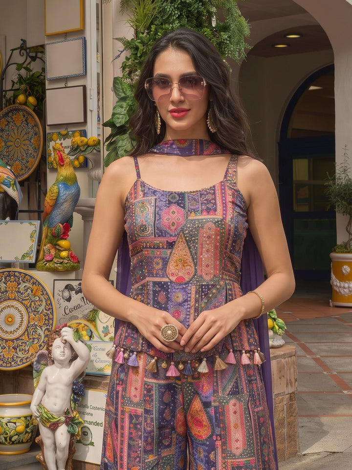 Jovita thistle 3 pc fusion wear set