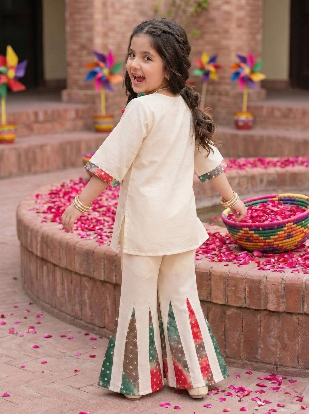 Joy Earthy cotton kids set