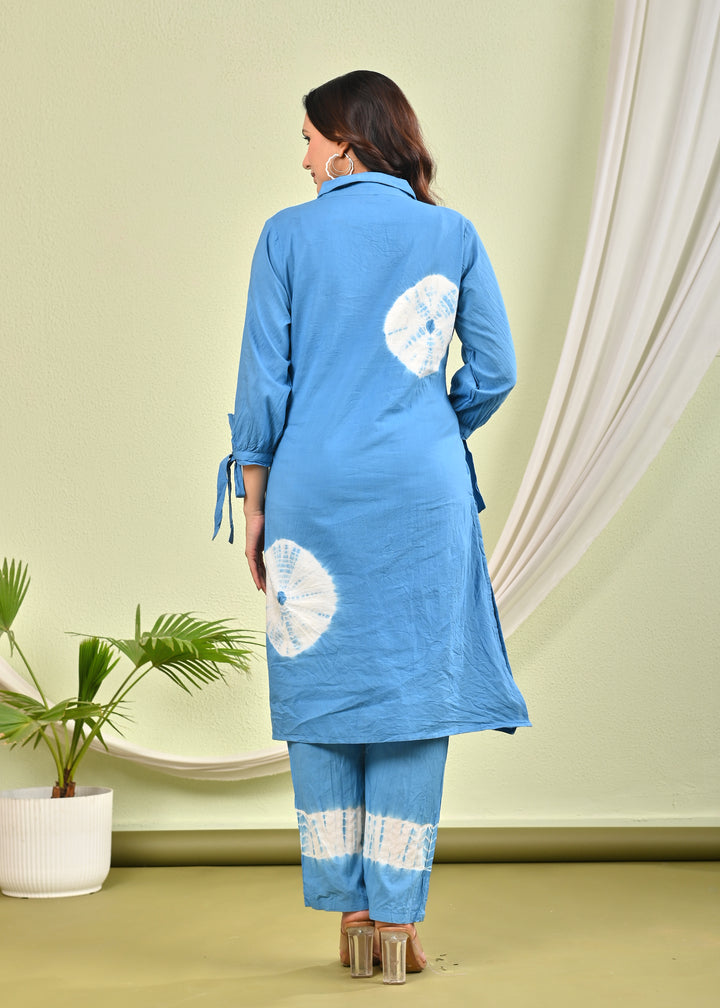 SANA ICE PRINTED COTTON CO-ORD SET