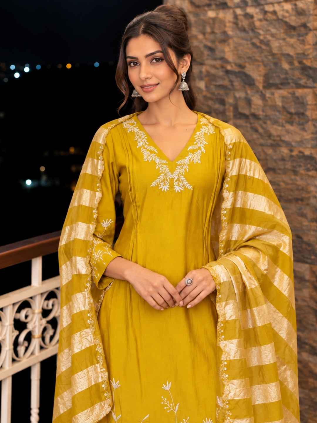 Jayti Citron Work Suit Set