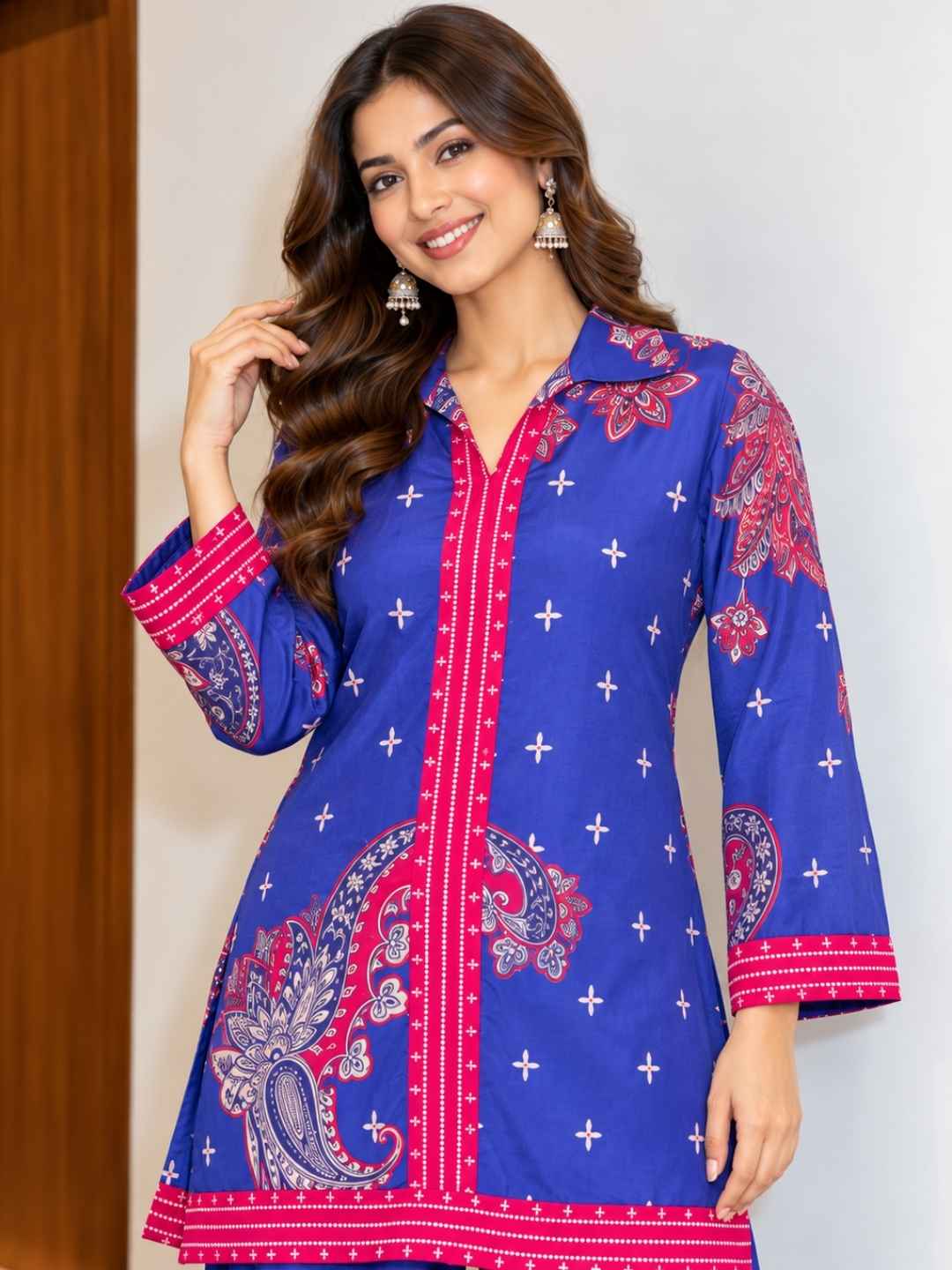 Jayti midnight printed Co-ord set