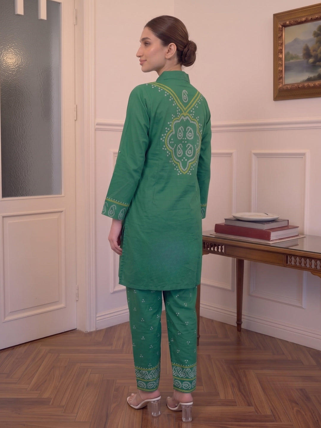 Jharna Fern Printed Co-Ord Set