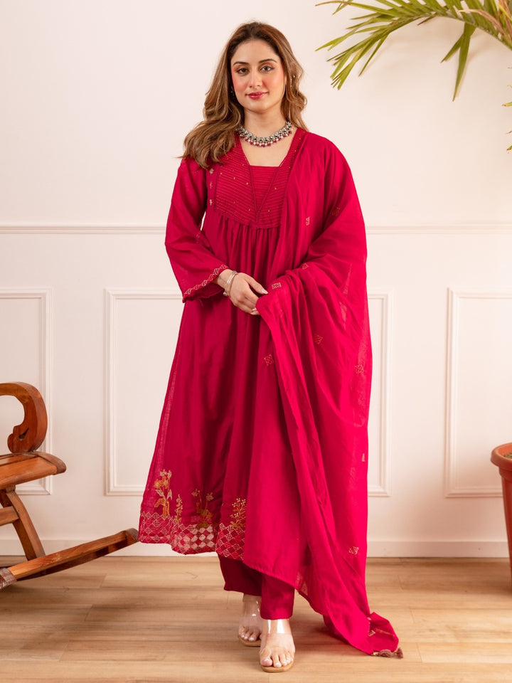 Karen Bonbon Embroidery Suit Set