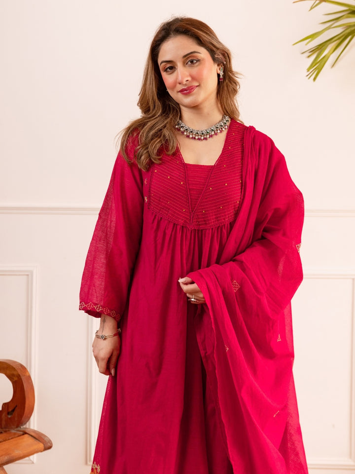 Karen Bonbon Embroidery Suit Set