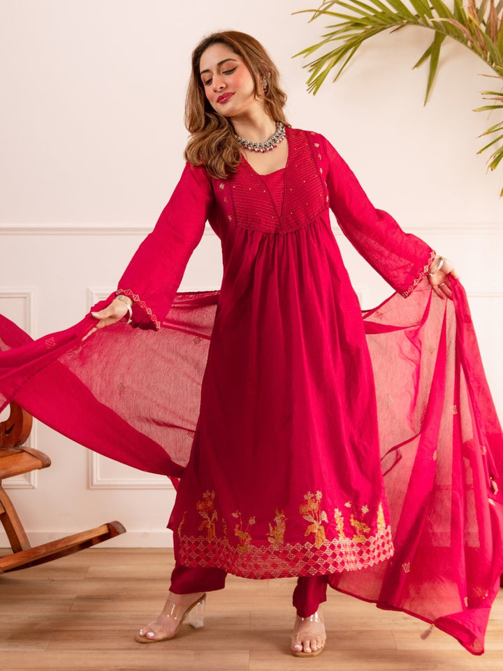 Karen Bonbon Embroidery Suit Set