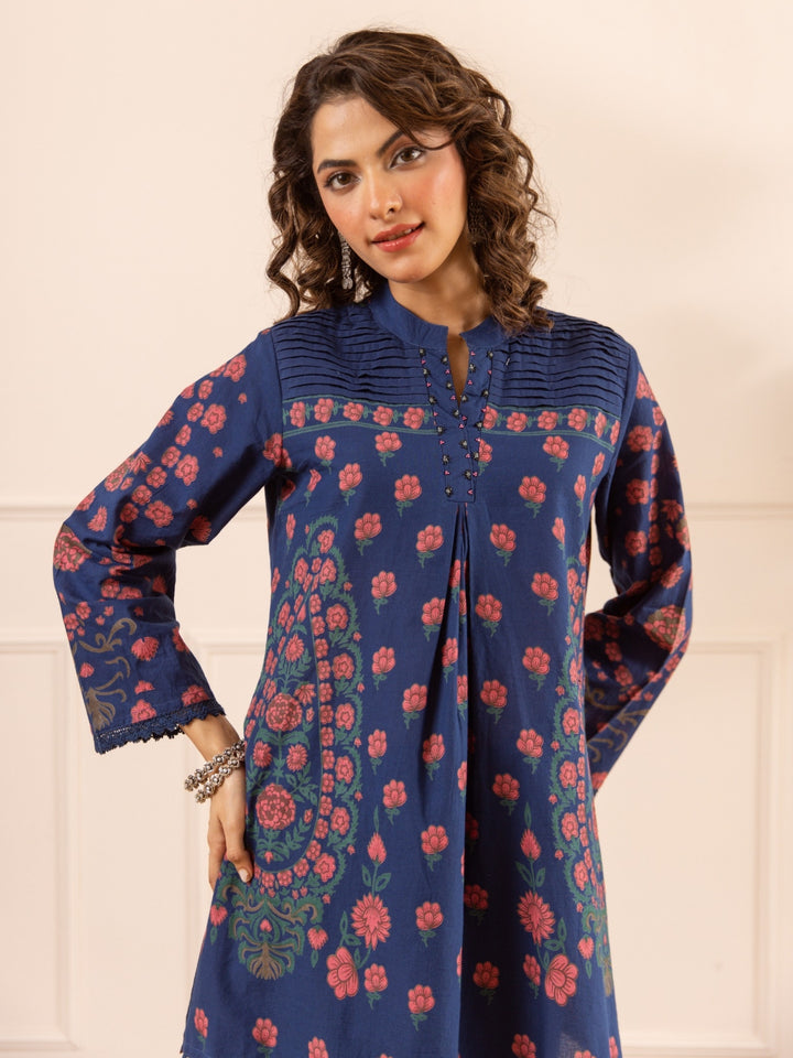 Karen Prussian Printed Co-Ord Set