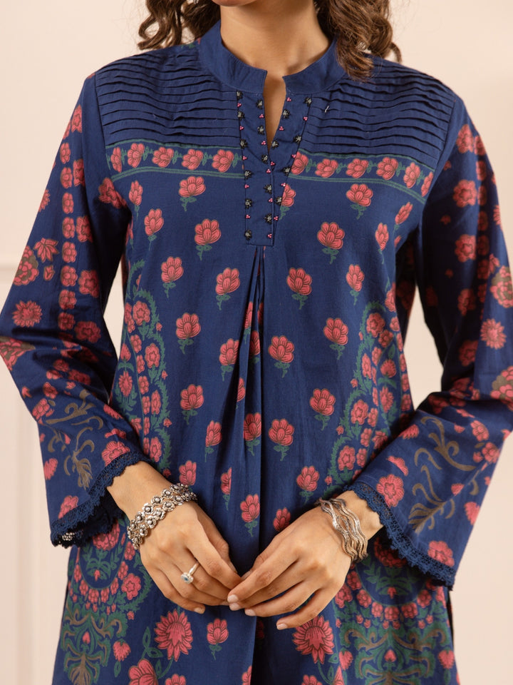 Karen Prussian Printed Co-Ord Set