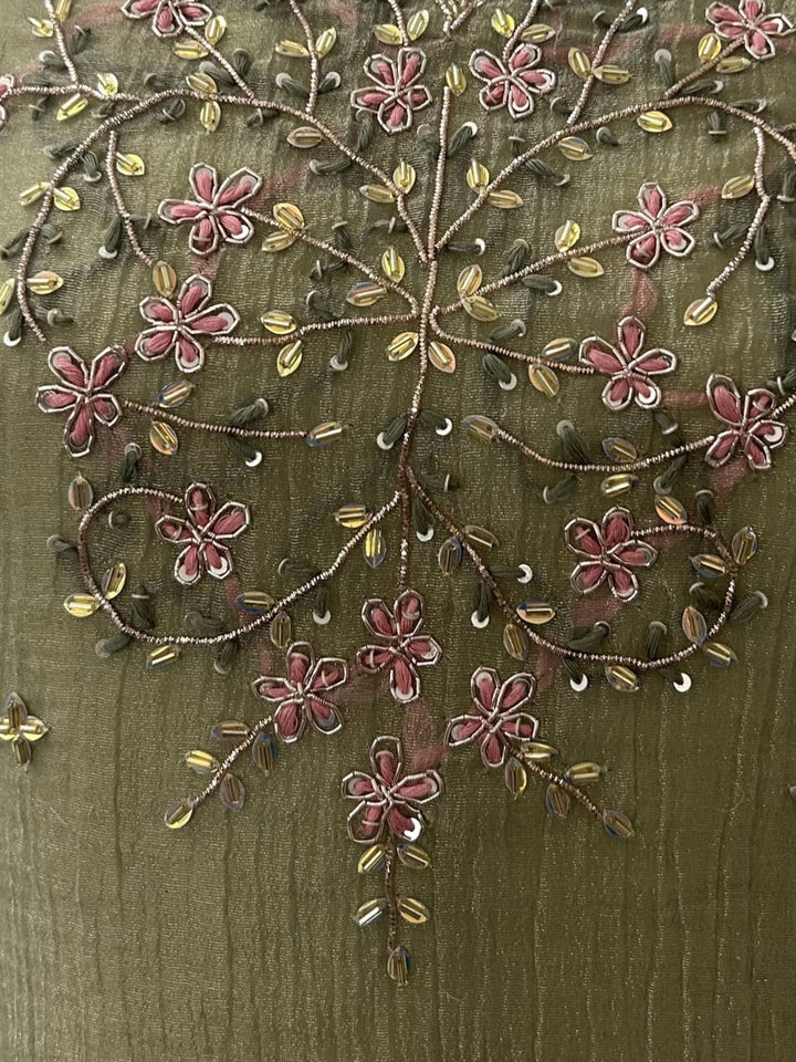 Kartar Moss Handwork Suit Set