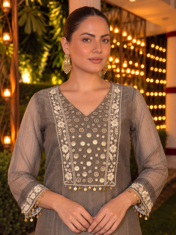 Kimaya Bonbon Handwork Suit Set