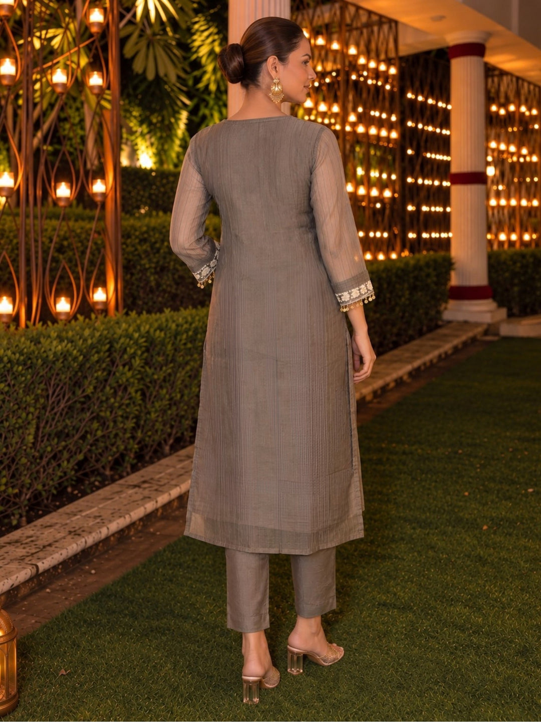 Kimaya Bonbon Handwork Suit Set