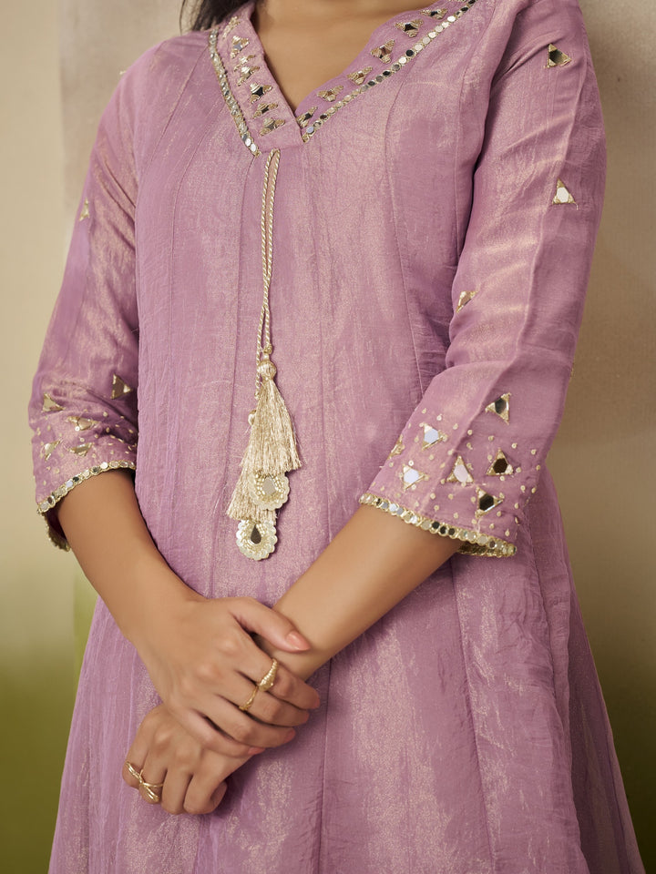 Kimaya Coral Work Festive Anarkali Suit Set