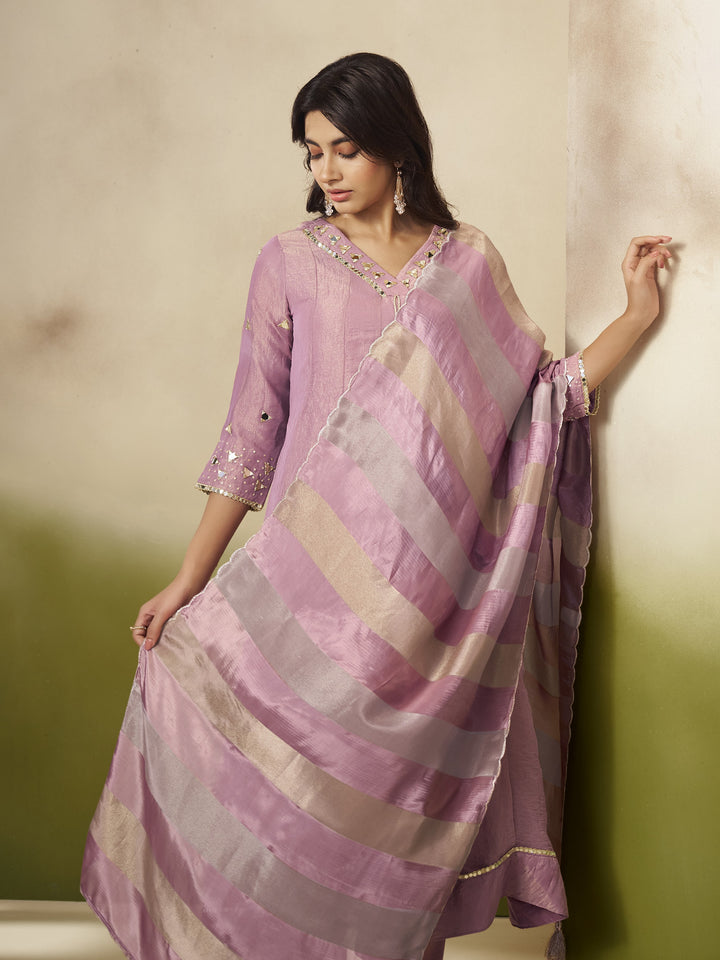 Kimaya Coral Work Festive Anarkali Suit Set