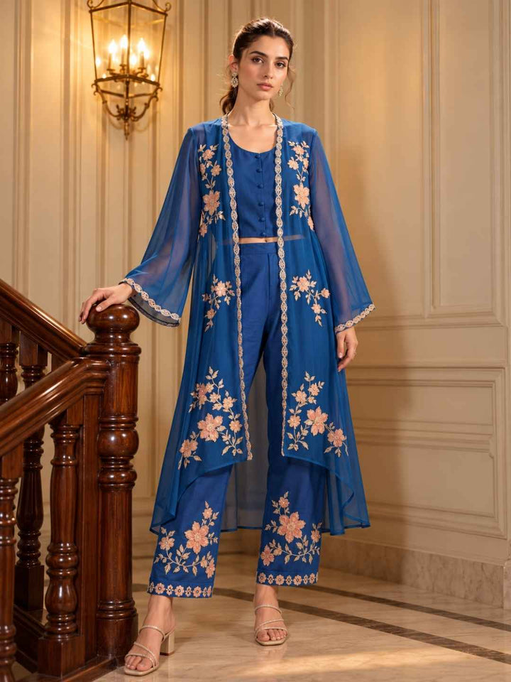 Kimaya hibis full work fusion wear set