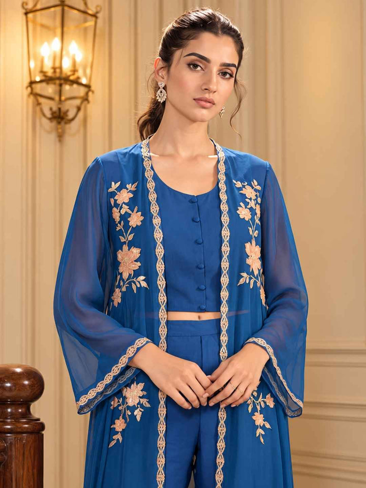 Kimaya hibis full work fusion wear set