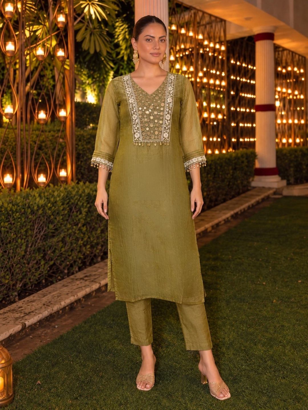 Kimaya Hind Handwork Suit Set