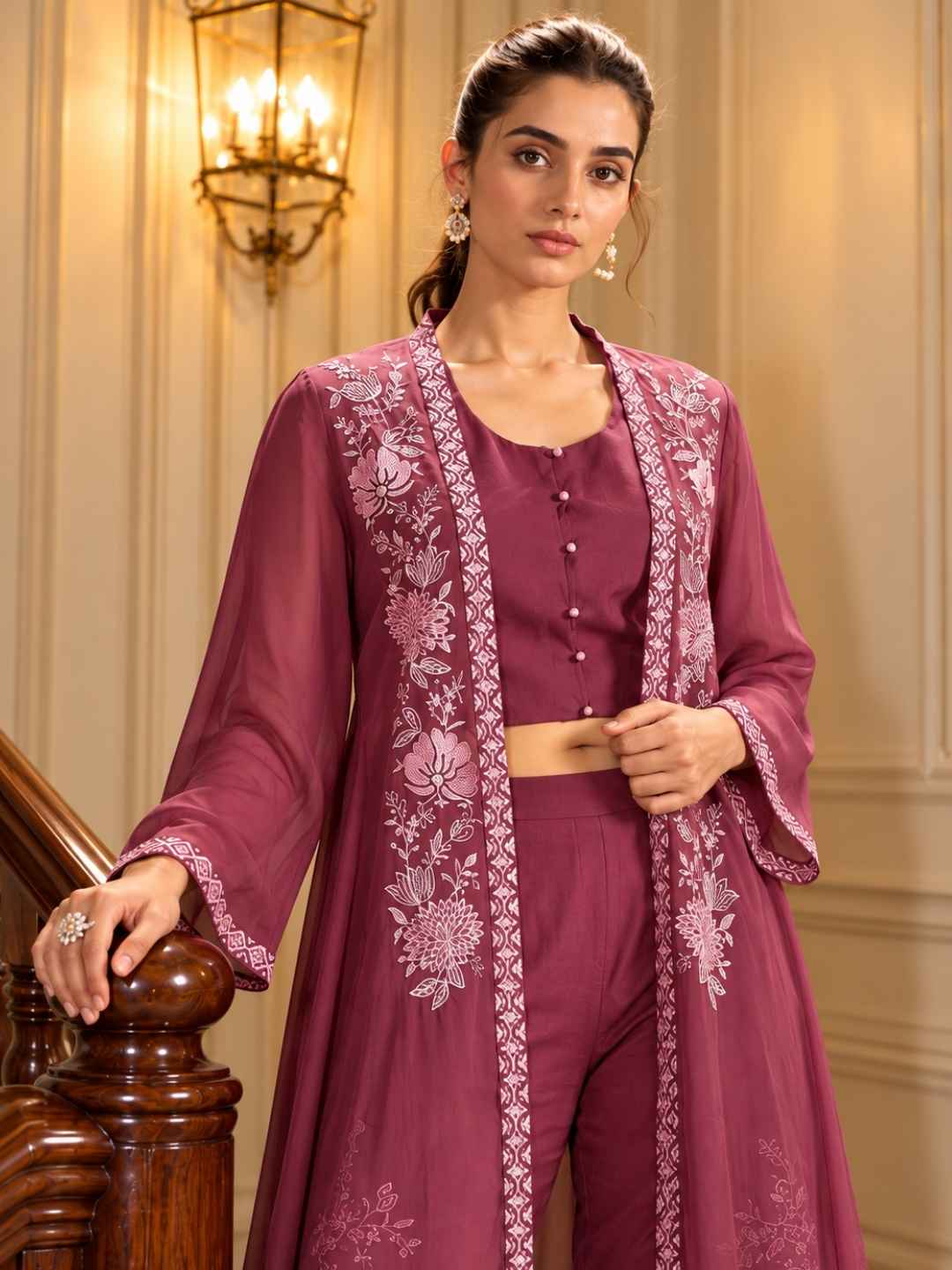 Kimaya jam full work fusion wear set