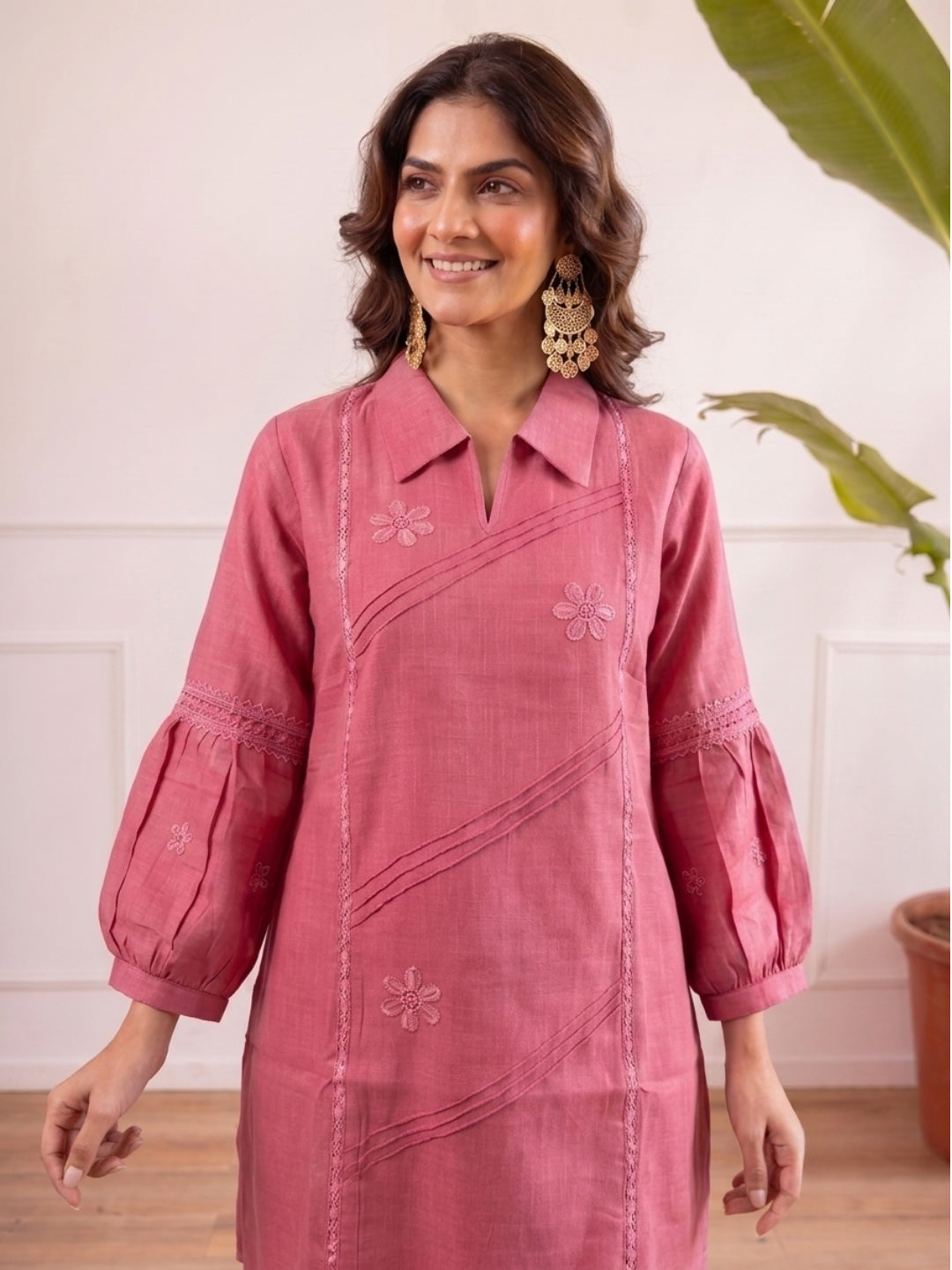 Krishvi Tulip Embroidered Co-Ord Set