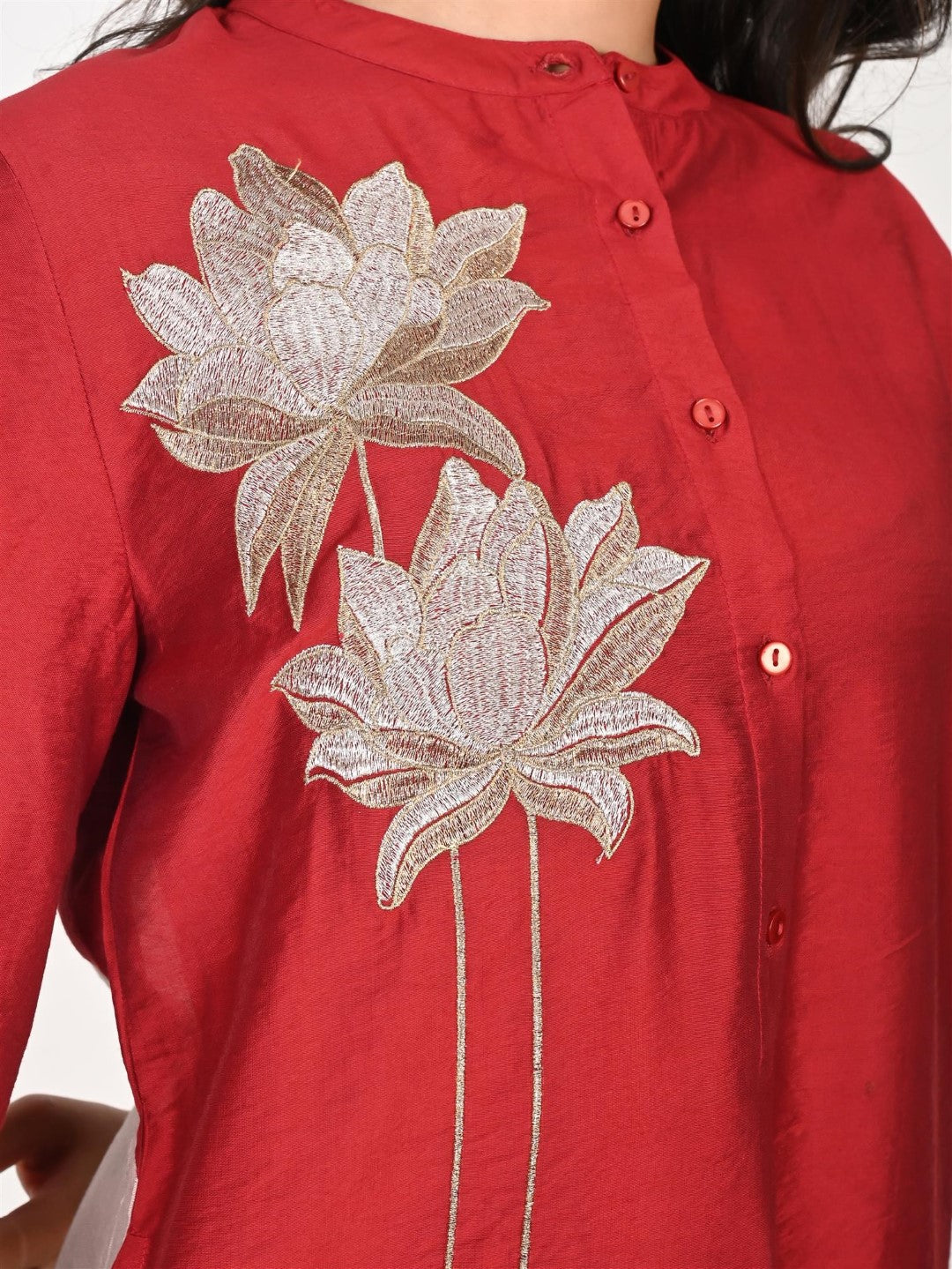 Sharanya Rouge Work Co-ord Set