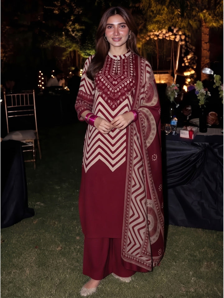 Lipi Cherry Printed Suit Set