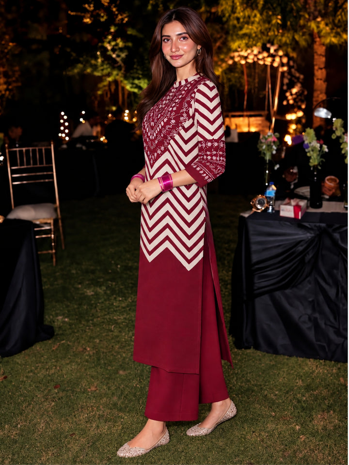 Lipi Cherry Printed Suit Set