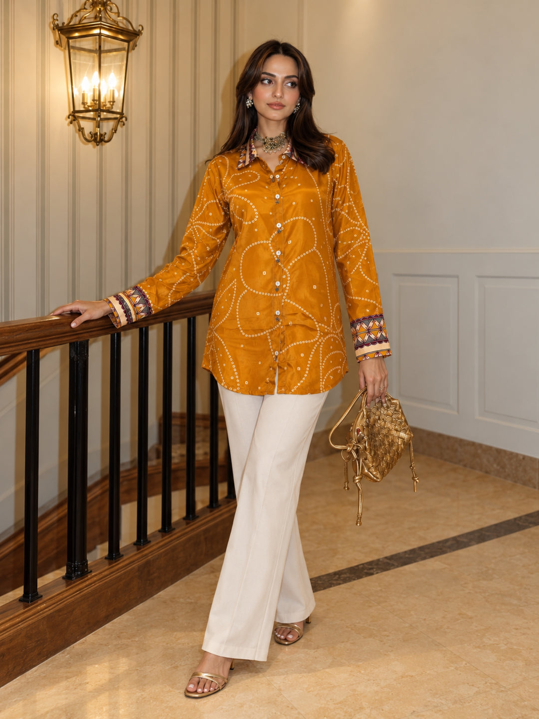 Lipi Mimosa Printed Shirt