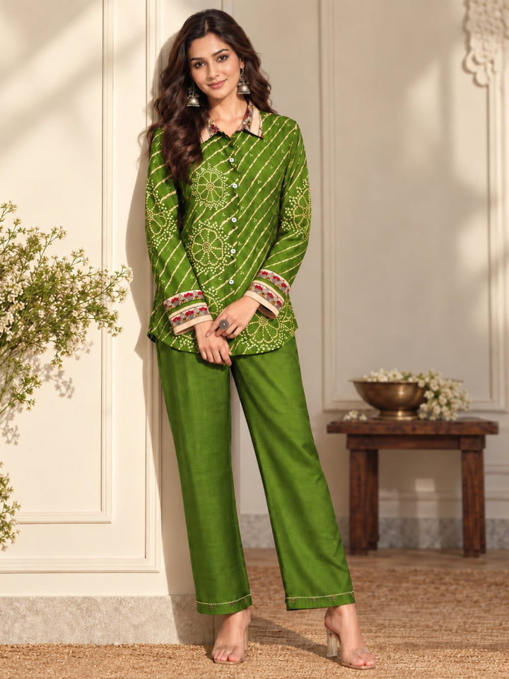 Lipi Pine Printed Co-Ord Set